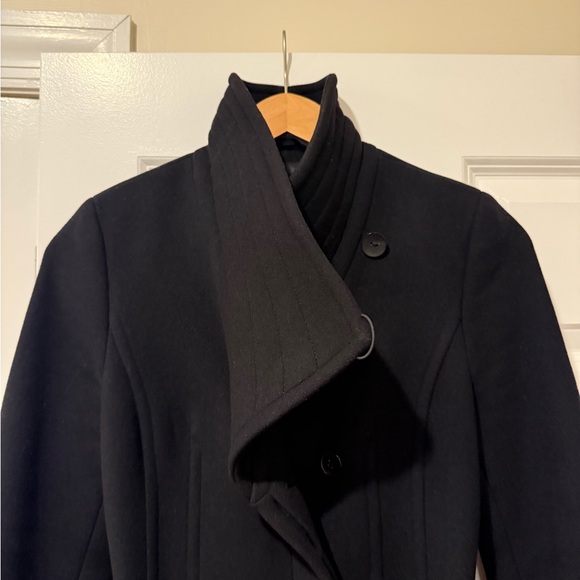 The Connor Coat - Soft Wool (Black) - Picture 7 of 11